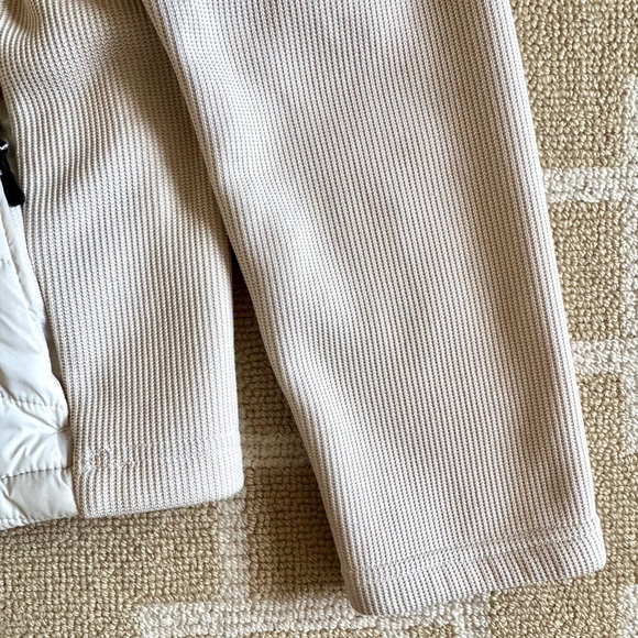 Spyder Insulated Fleece Lined Zip Jacket Outdoor Winter Layer Oatmeal Cream M - Picture 8 of 10